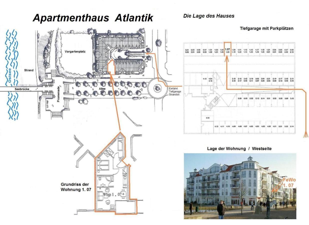 Apartmenthaus Atlantik Ostseebad Kühlungsborn Exterior foto